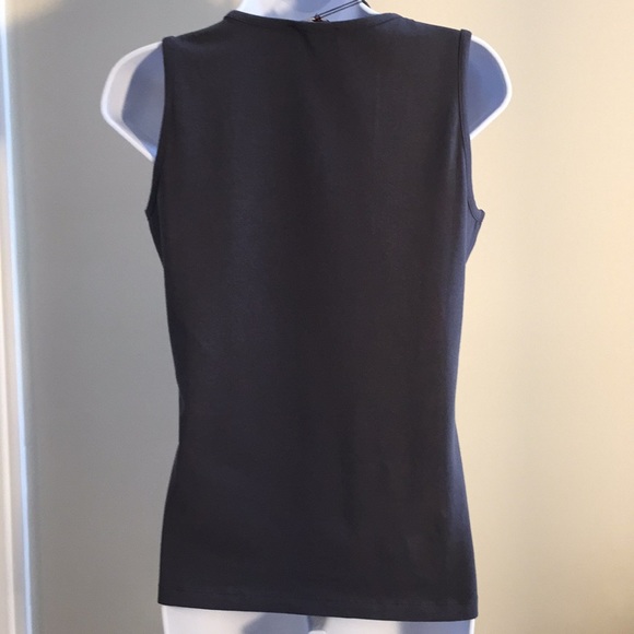 Yest Yippie 9813 Women’s Steel Grey Tank Top Size 10 NWT - Picture 4 of 16